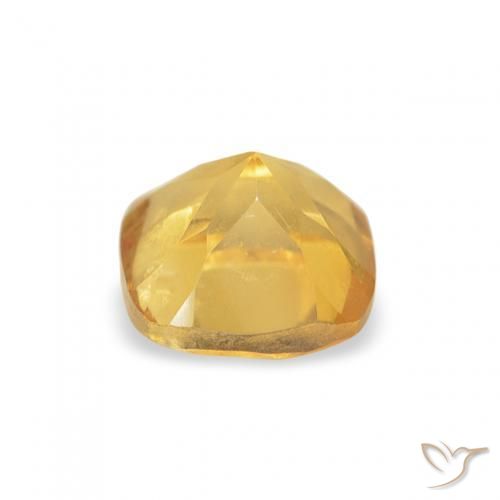 Citrino Dorato medio naturale da 0.52 ct, Cuscino, VS