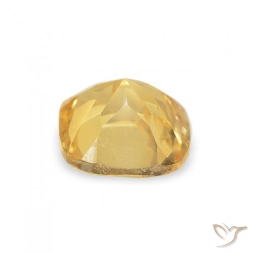 Citrino Dorato naturale da 0.50 ct, Cuscino, VS