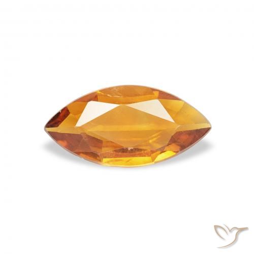 0.36ct Naturale Oro Citrino, Taglio marquise, VS