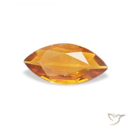 Citrino Oro naturale da 0.36 ct, Taglio marquise, VS
