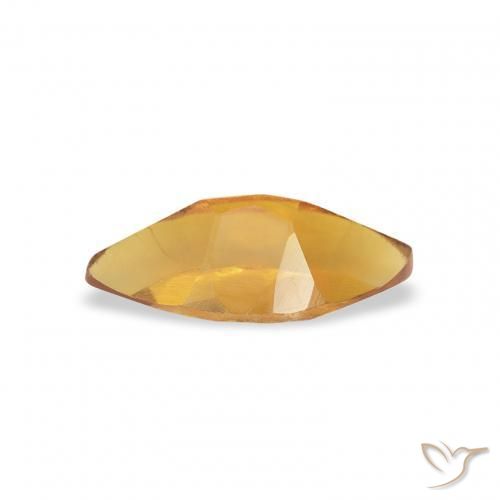 Citrino Arancio Medio naturale da 0.47 ct, Taglio marquise, VS