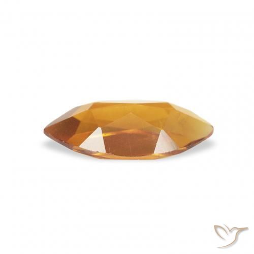 Citrino Marrone arancio naturale da 0.43 ct, Taglio marquise, VS