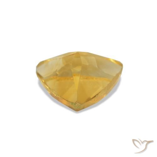 Citrino Dorato medio naturale da 0.67 ct, Taglio trillion, VS-SI