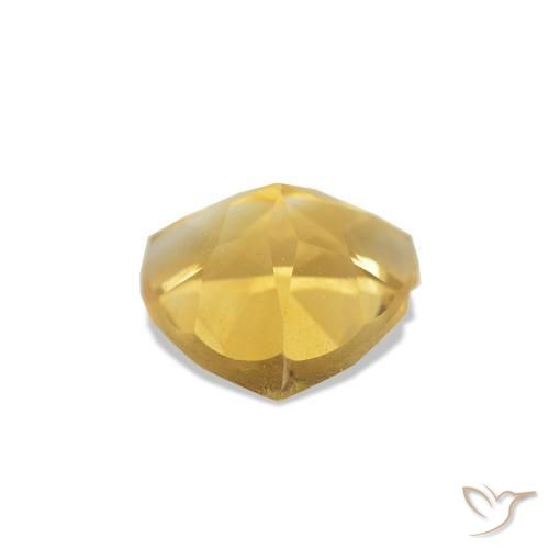 Citrino Oro naturale da 0.68 ct, Taglio trillion, VS-SI