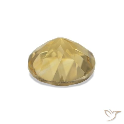 Citrino Oro naturale da 1.18 ct, Taglio rotondo, VVS