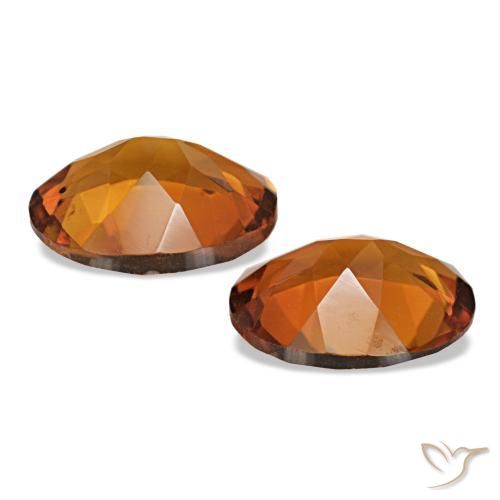 Gemme di Citrino Arancio Medio naturale da 2.92 ct, Taglio ovale, VVS