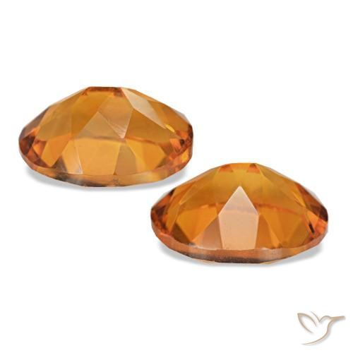 Gemme di Citrino Arancio Medio naturale da 3.37 ct, Taglio ovale, VVS