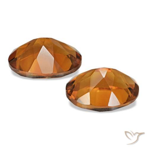 Gemme di Citrino Arancio Terra naturale da 3.31 ct, Taglio ovale, VS