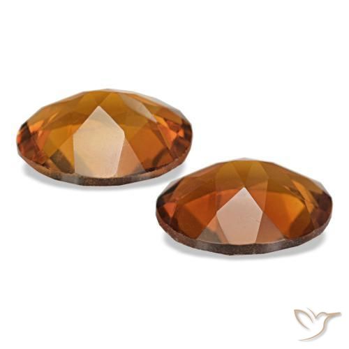 Gemme di Citrino Arancione scuro naturale da 3.05 ct, Taglio ovale, VVS-VS