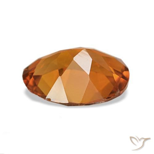 Citrino Arancio Medio naturale da 1.34 ct, Taglio ovale, VS