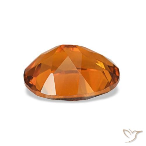 Citrino Arancio Medio naturale da 1.62 ct, Taglio ovale, VVS
