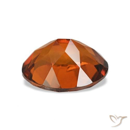 Citrino Arancione scuro naturale da 1.69 ct, Taglio ovale, VVS-VS