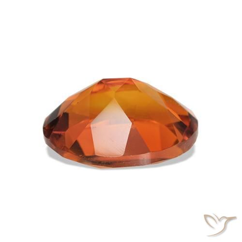 Citrino Arancio Medio naturale da 1.55 ct, Taglio ovale, VVS
