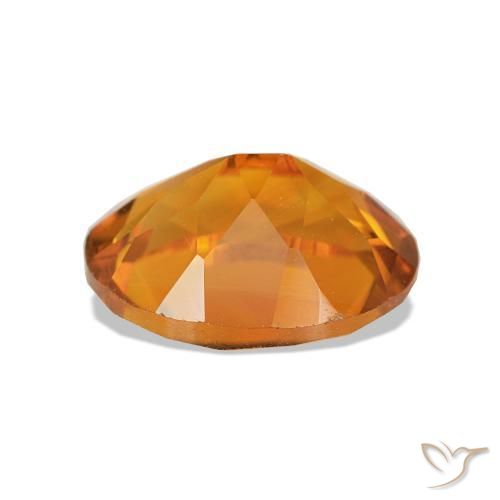 Citrino Marrone arancio naturale da 1.83 ct, Taglio ovale, VVS