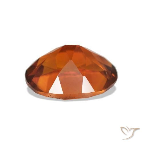 Citrino Arancione Ambra naturale da 1.58 ct, Taglio ovale, VS