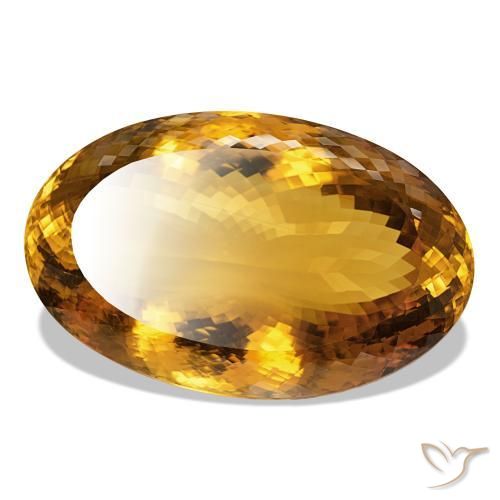 Citrino Marrone dorato naturale da 544.20 ct, Taglio ovale, IF