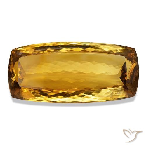Citrino Medium Light-Golden naturale da 582.39 ct, Taglio a cuscino, IF