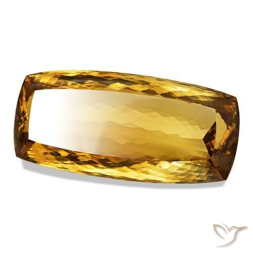 Citrino Medium Light-Golden naturale da 582.39 ct, Taglio a cuscino, IF