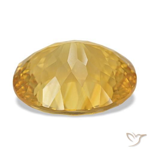 Citrino Dorato naturale da 14.33 ct, Taglio ovale, VS