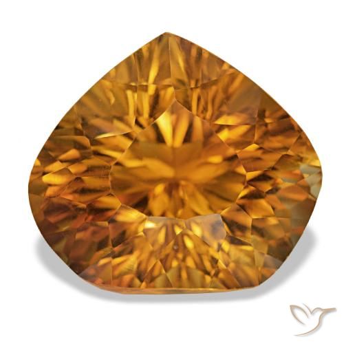 Citrino Marrone arancio naturale da 14.32 ct, Forma fantasia, VS