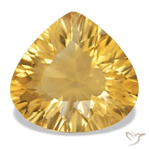 Citrino Oro naturale da 11.94 ct, Forma a pera, VS