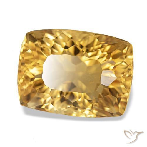 Citrino Oro profondo naturale da 11.95 ct, Taglio a baguette, VS