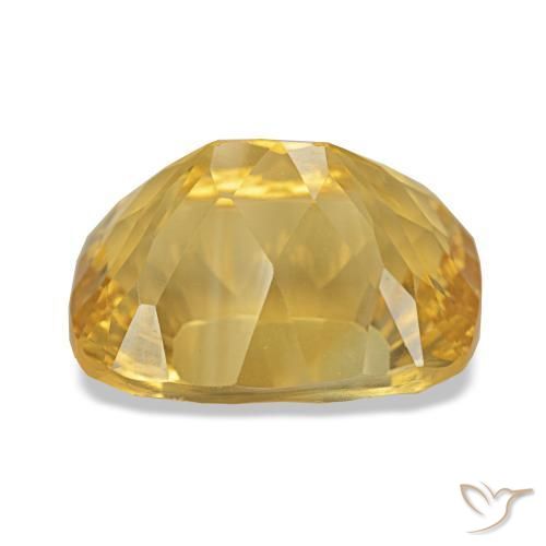 Citrino Oro medio naturale da 10.40 ct, Taglio a cuscino, VS