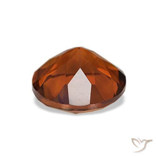 Citrino Arancione scuro naturale da 1.86 ct, Taglio rotondo, VS