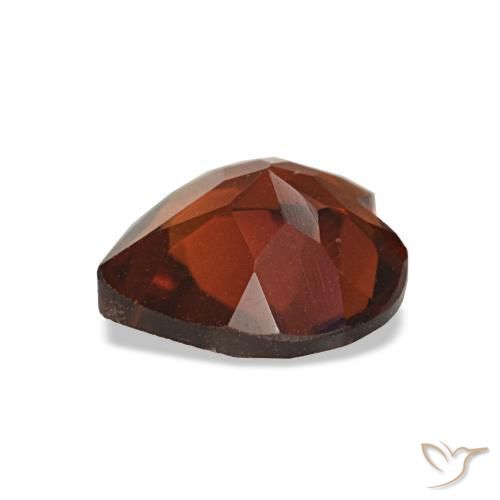 Citrino Arancio Medio naturale da 0.87 ct, A forma di cuore, VVS
