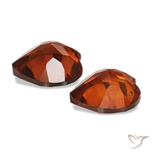 Gemme di Citrino Arancione scuro naturale da 2.01 ct, A forma di cuore, VS