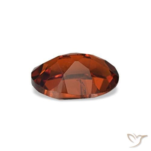 Citrino naturale arancione da 0,69 ct, taglio ovale, VS-SI