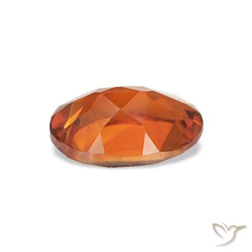 Citrino Arancio Medio naturale da 0,67 ct, Taglio ovale, VVS-VS