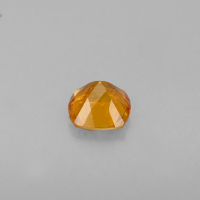 Clinohumite naturale arancione da 0,53 ct, taglio a cuscino, VS-SI