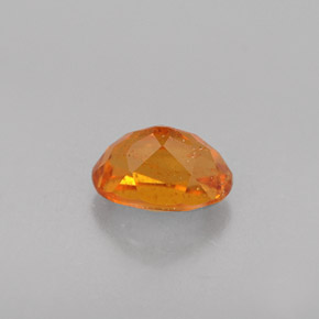 Clinohumite naturale arancione da 0,52 ct, taglio ovale, VS-SI