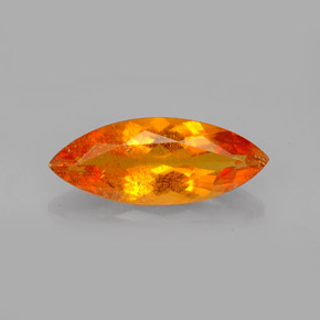 Clinoumite Giallo-arancione naturale da 2.11 ct, Taglio marquise, SI