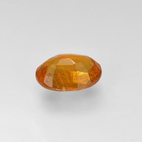 Clinoumite Giallo-arancione naturale da 1.05 ct, Taglio ovale, VS-SI