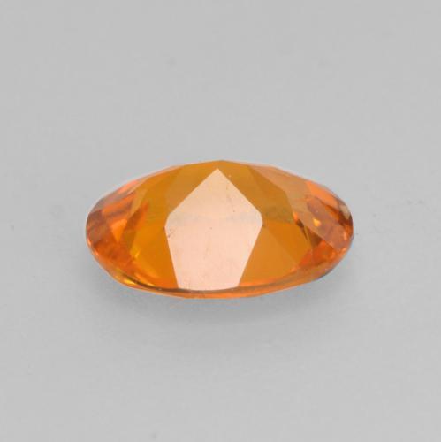 Clinohumite naturale arancione da 0,52 ct, taglio ovale, VS-SI
