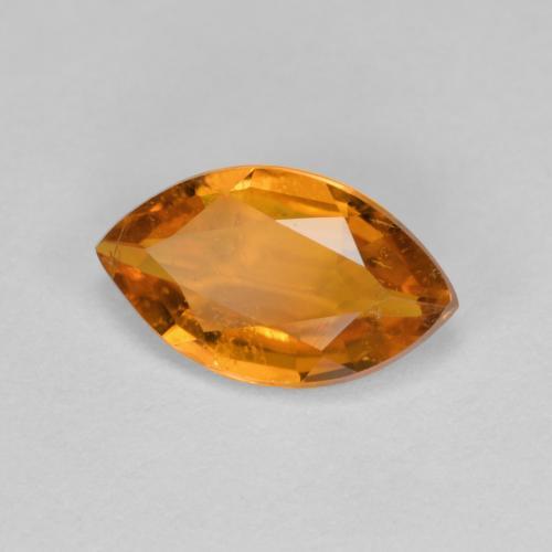 Clinoumite Arancio Medio naturale da 1.18 ct, Taglio marquise, SI