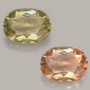 Diasporo cangiante naturale  da 3,50 ct, taglio ovale, VS-SI