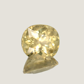 Diasporo cangiante naturale  da 4,74 ct, taglio ovale, VS-SI