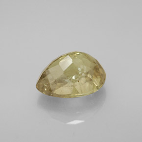 Diasporo cangiante naturale  da 3,69 ct, taglio a pera, SI