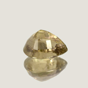 Diasporo cangiante naturale  da 4,37 ct, taglio a pera, SI