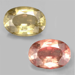 Diasporo cangiante naturale  da 6,44 ct, taglio ovale, SI