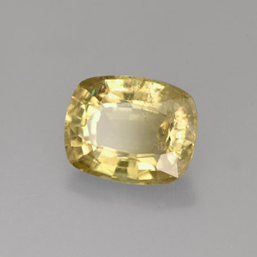 Diasporo cangiante naturale  da 3,74 ct, taglio a cuscino, SI
