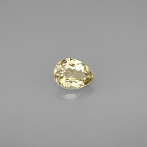 Diasporo cangiante naturale  da 0,58 ct, taglio a pera, VS