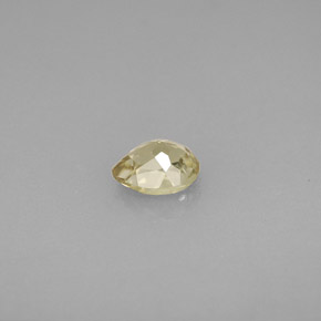 Diasporo cangiante naturale  da 0,58 ct, taglio a pera, VS