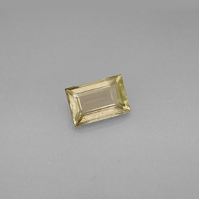 Diaspro cangiante Verde / Rosa naturale da 0.86 ct, Taglio a baguette, VS-SI