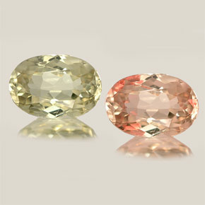 Diasporo cangiante naturale  da 0,82 ct, taglio ovale, VVS-VS