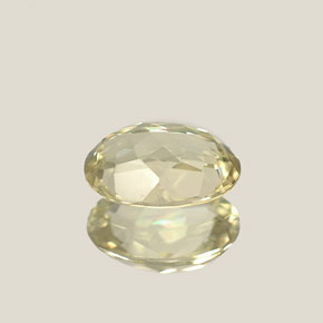 Diasporo cangiante naturale  da 0,82 ct, taglio ovale, VVS-VS