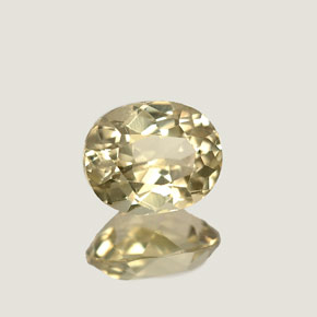 Diasporo cangiante naturale  da 0,83 ct, taglio ovale, VVS-VS